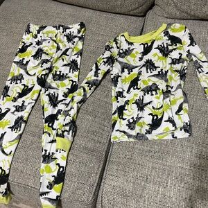 Dinosaur Print Pajama Set